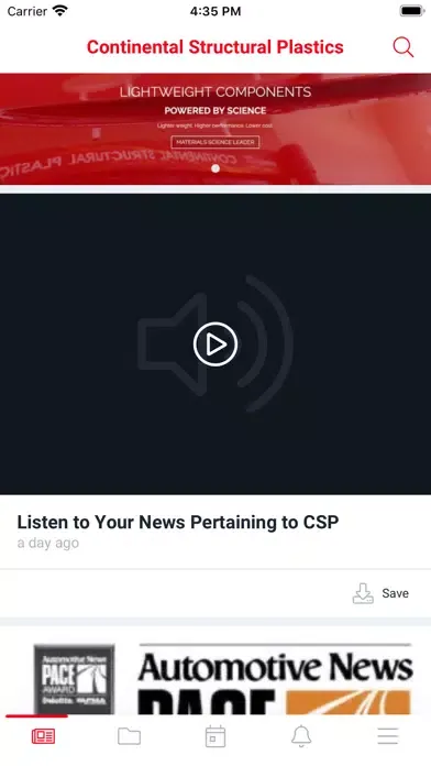 Tangkapan layar My CSP App
