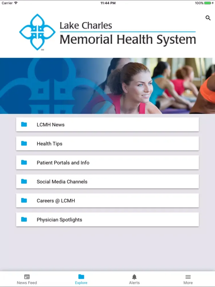 Team Lake Charles Memorial iPad  سکرین شاٹس