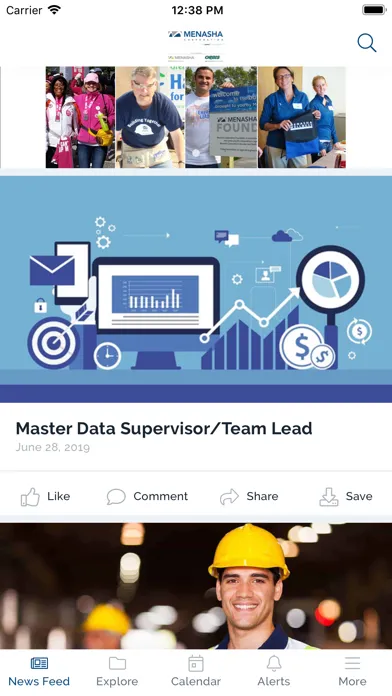 Menasha Corp Employee App应用截图