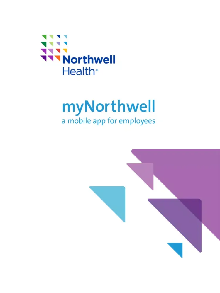 myNorthwell iPad  スクリーンショット