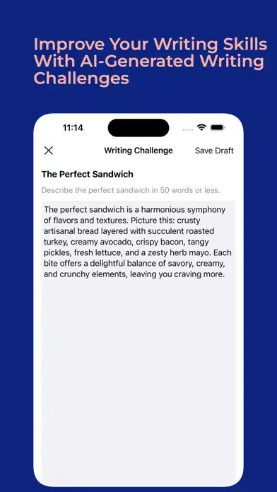 Zrzuty ekranu WriteWise - AI Writing Coach