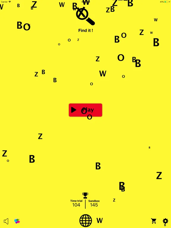 Tangkapan skrin Find it! - A brain challenge iPad 