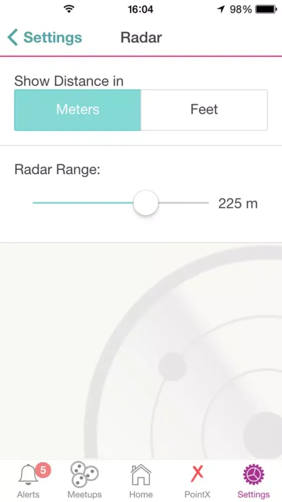 Captures d'écran de Approachable™: Radar to guide you to Meetups with your friends