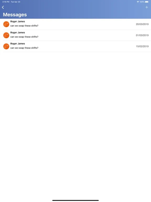 GrowingTeams iPad  Ekran Görüntüleri