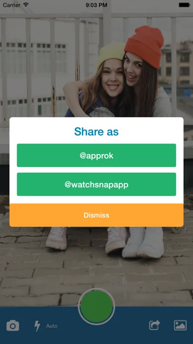 Watch Snap - Social Camera Remote স্ক্রিনশট