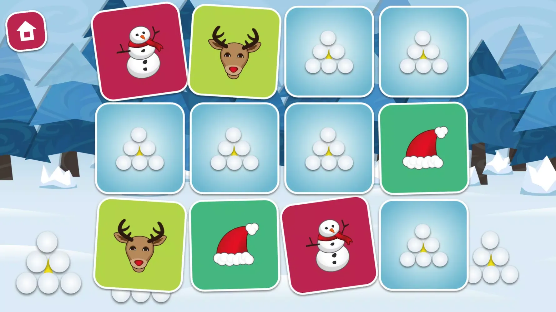 Memory Game Screenshots