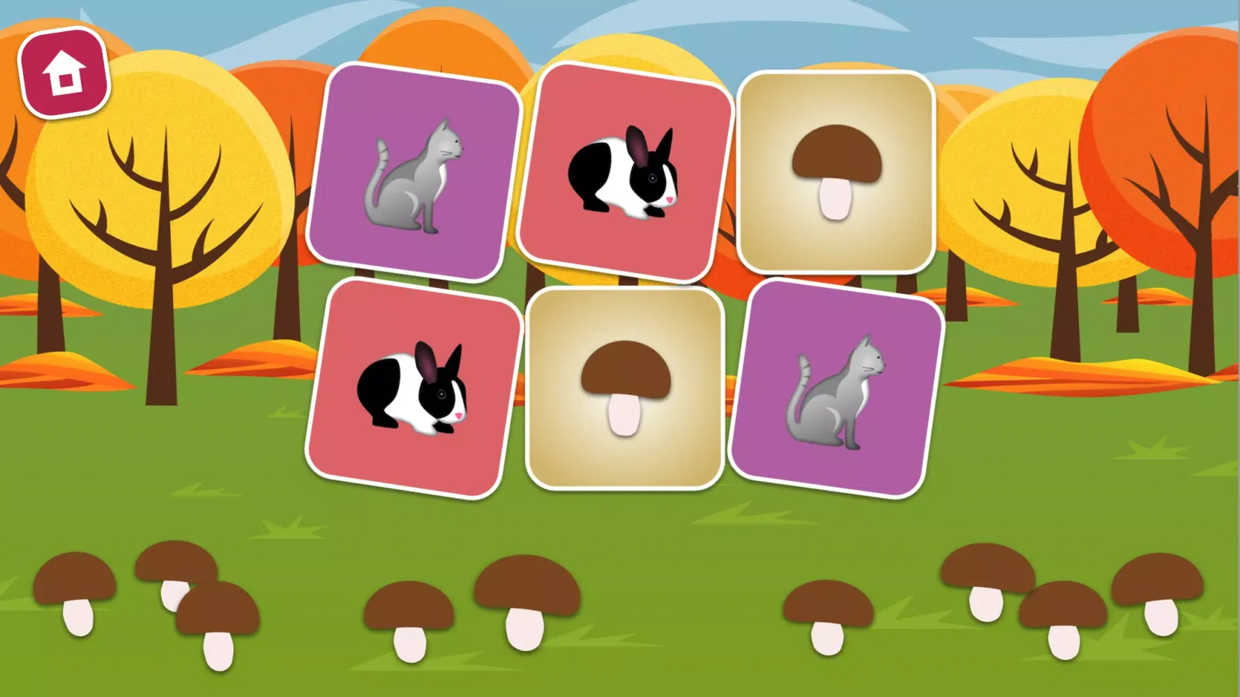 Memory Game Screenshots