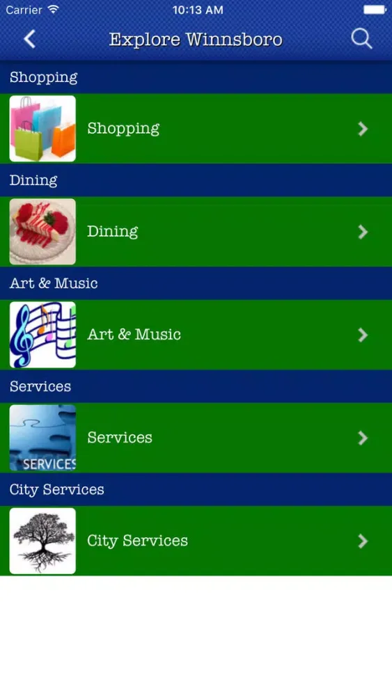 Winnsboro Online Guide سکرین شاٹس