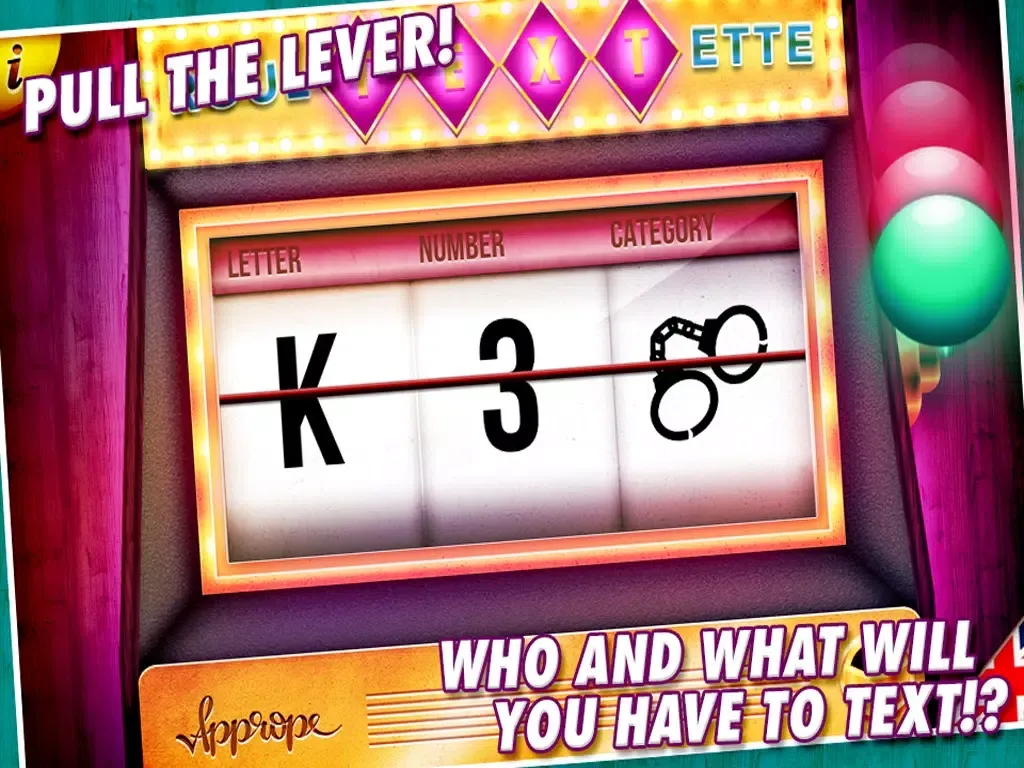 Zrzuty ekranu TEXT ROULETTE! - a social drinking game iPad 