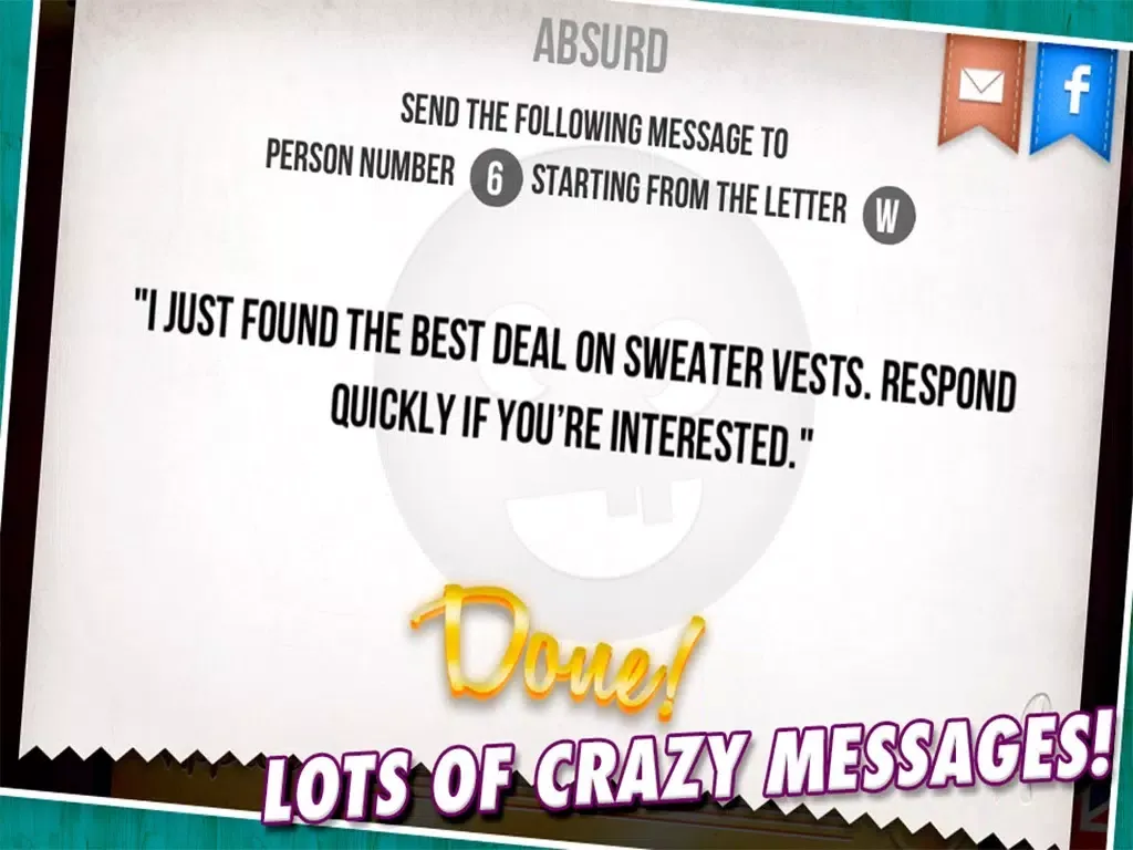 Zrzuty ekranu TEXT ROULETTE! - a social drinking game iPad 