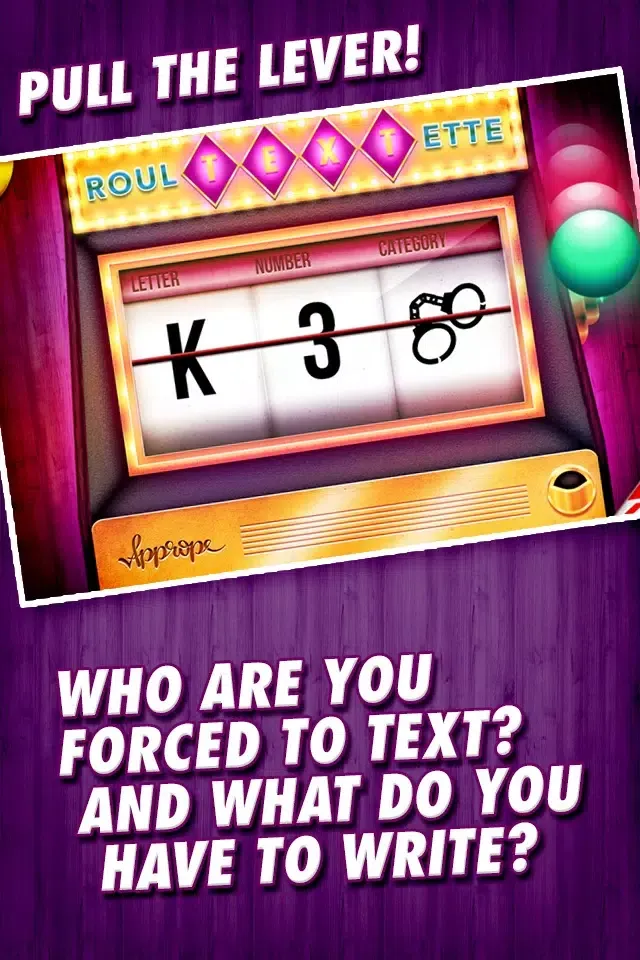 Zrzuty ekranu TEXT ROULETTE! - a social drinking game