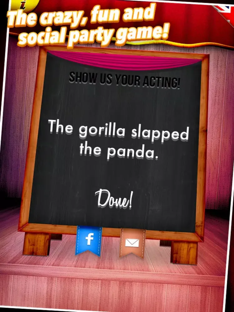 CHARADES - a party game! iPad Screenshots
