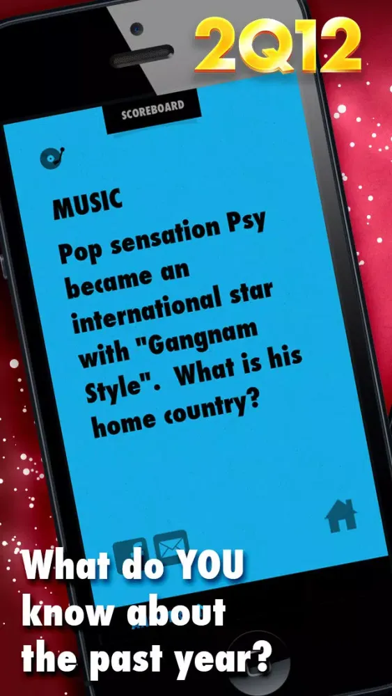 2012 QUIZ - a trivia game about the best year ever! スクリーンショット