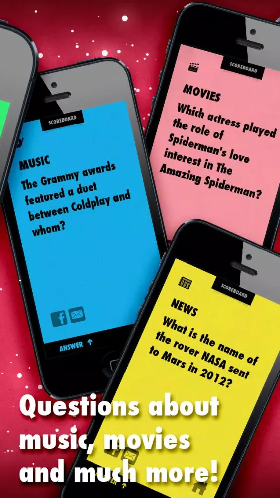 2012 QUIZ - a trivia game about the best year ever! スクリーンショット