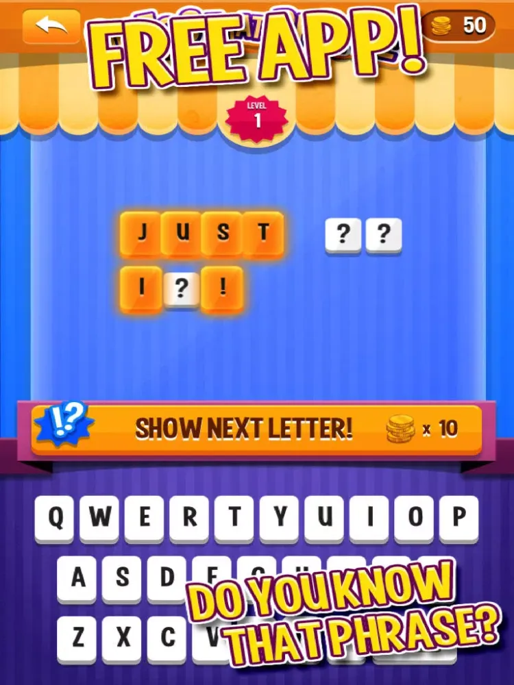 Capturas de tela do Find The Phrase: a quiz app for word game fans! iPad 