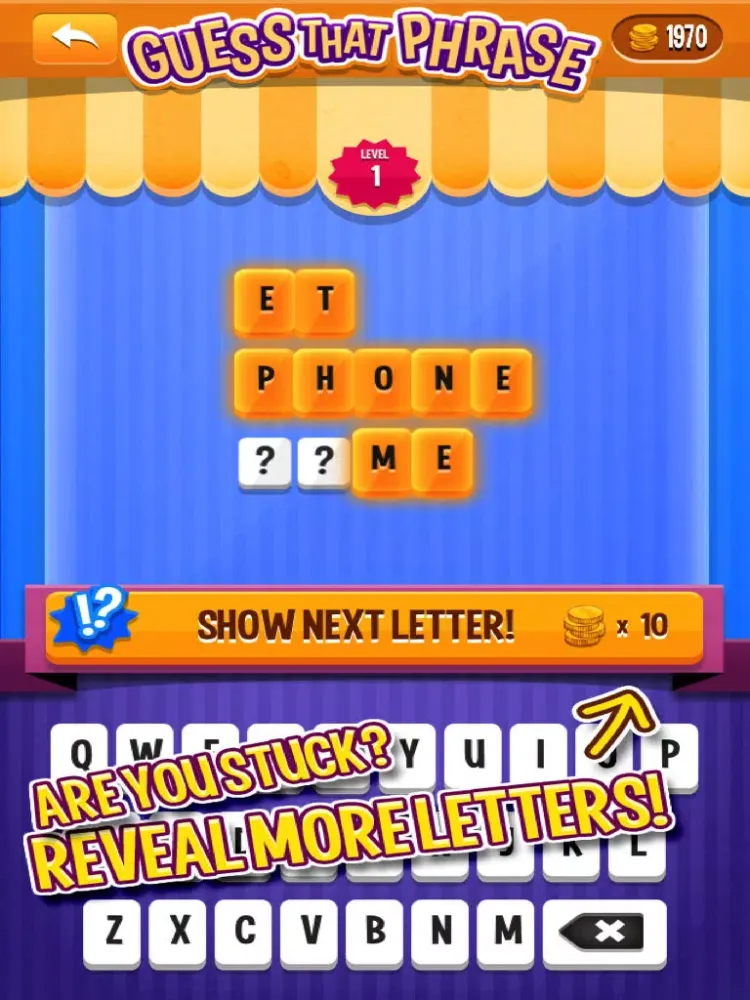 Capturas de tela do Find The Phrase: a quiz app for word game fans! iPad 