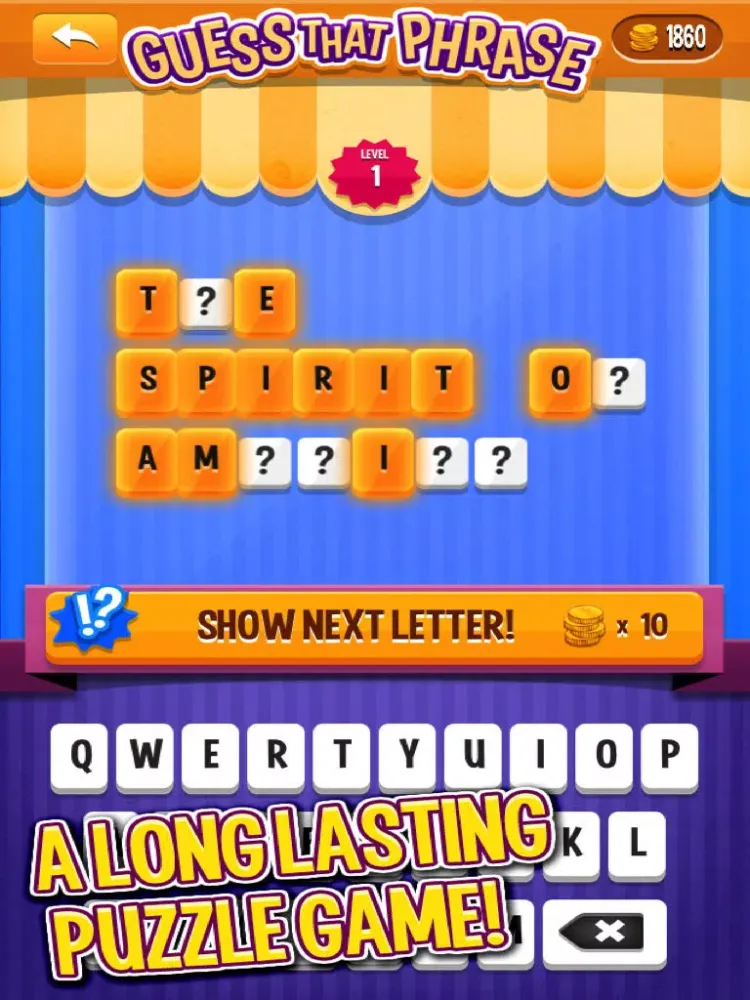 Capturas de tela do Find The Phrase: a quiz app for word game fans! iPad 