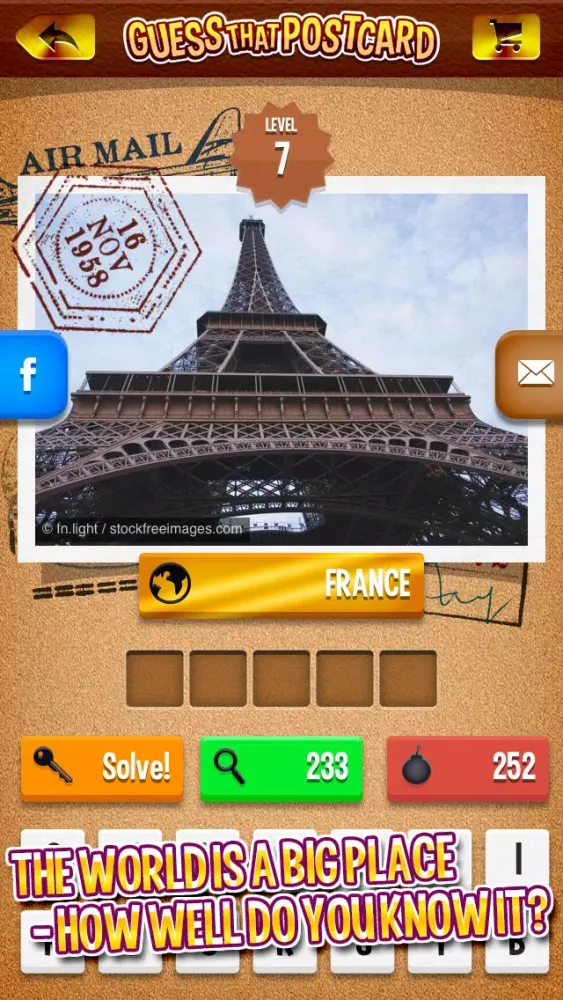 City Quiz - Guess That Postcard Screenshots