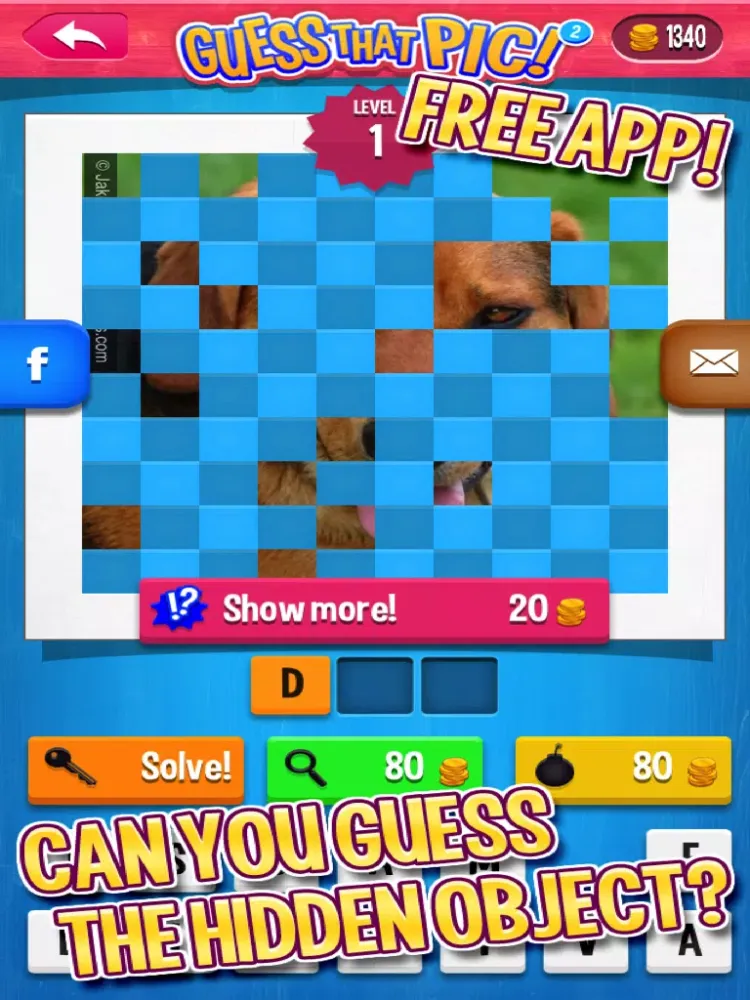 Screenshot di Guess That Pic 2 - a quiz game about hidden pictures iPad 