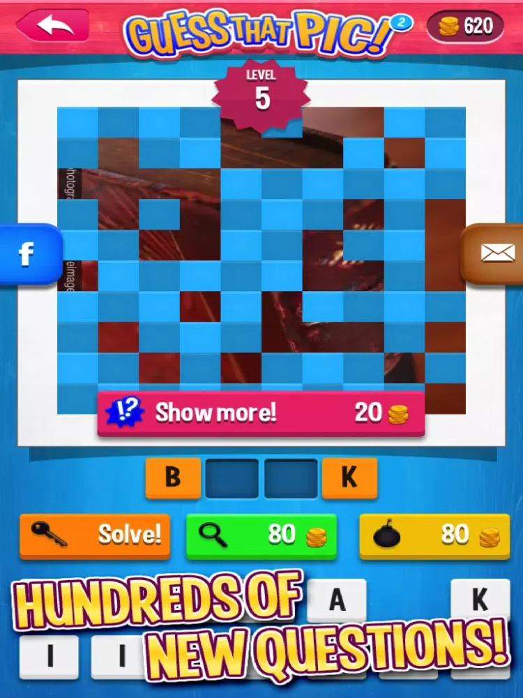 Screenshot di Guess That Pic 2 - a quiz game about hidden pictures iPad 