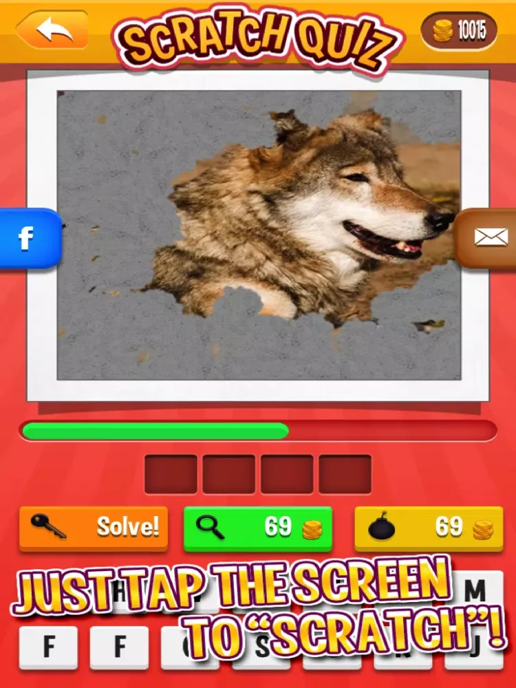 Scratch Quiz - Can You Find The Secret Image? iPad  スクリーンショット