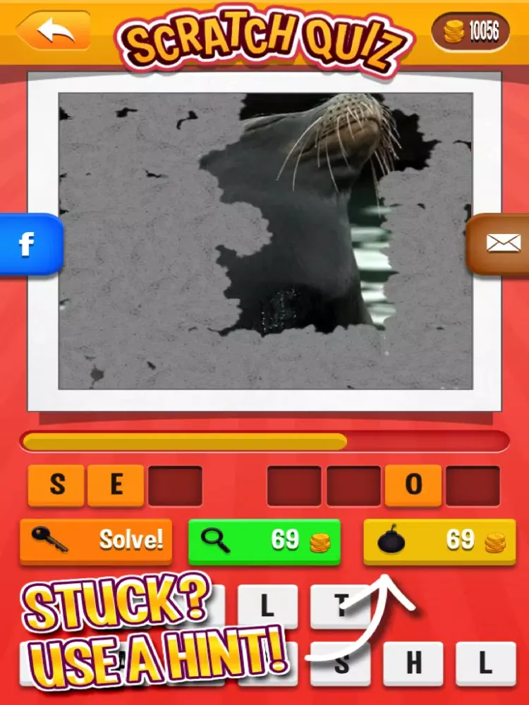 Scratch Quiz - Can You Find The Secret Image? iPad  スクリーンショット