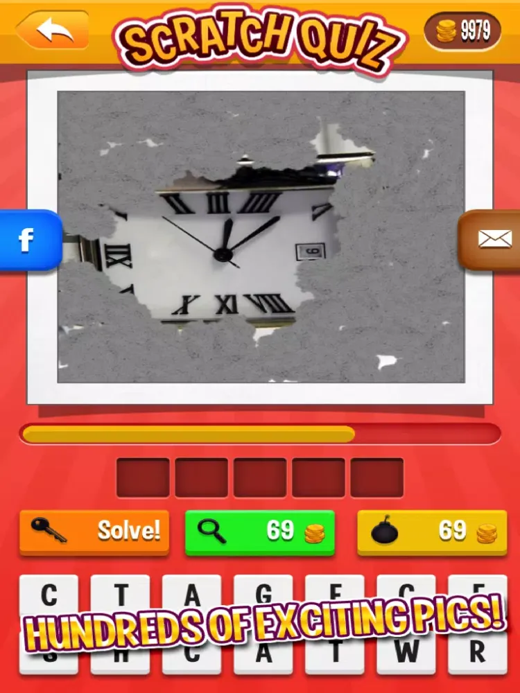 Scratch Quiz - Can You Find The Secret Image? iPad  スクリーンショット
