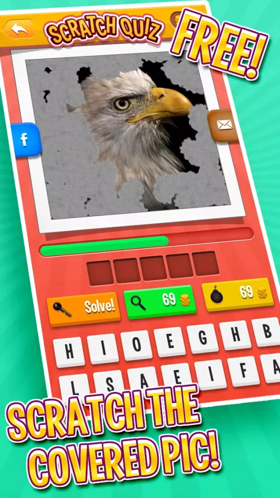 Scratch Quiz - Can You Find The Secret Image? スクリーンショット