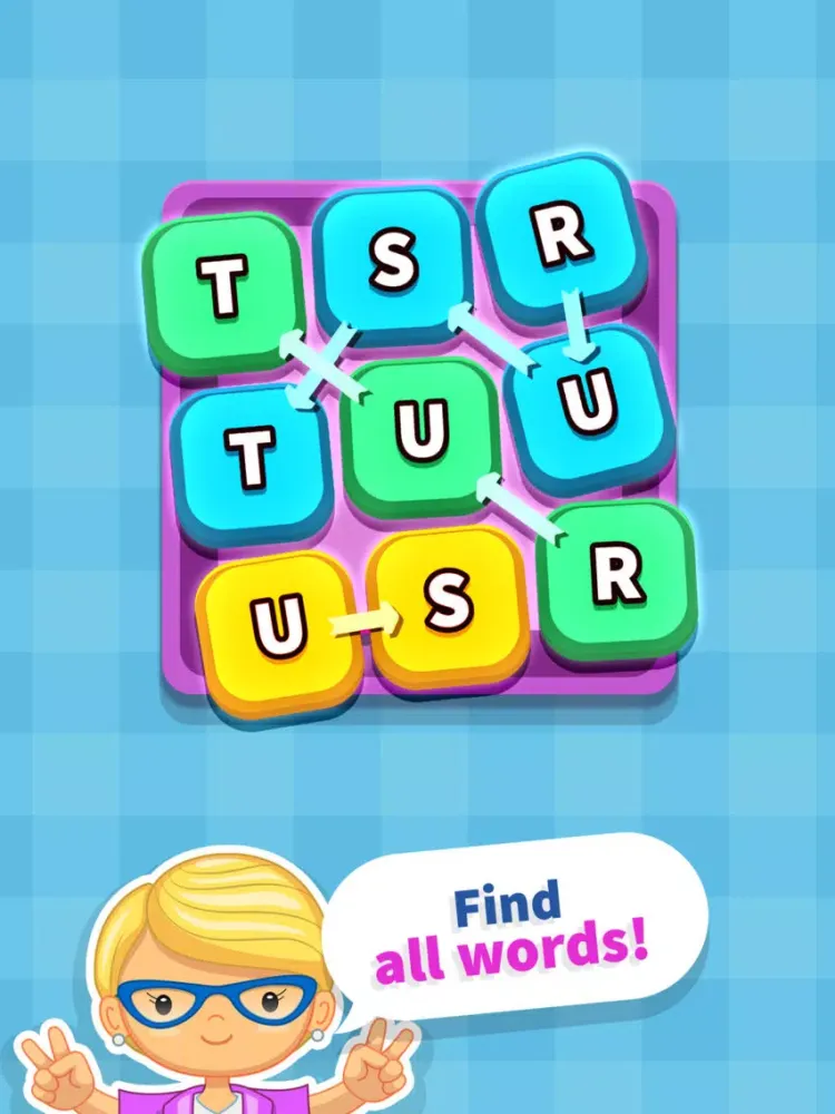 Screenshot di WordWhizzle Twist iPad 