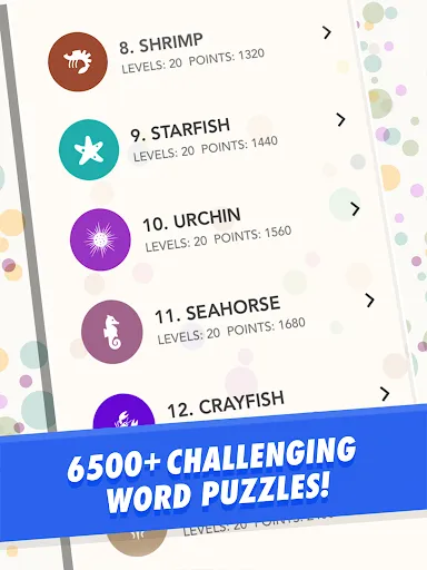 WordBubbles Screenshots