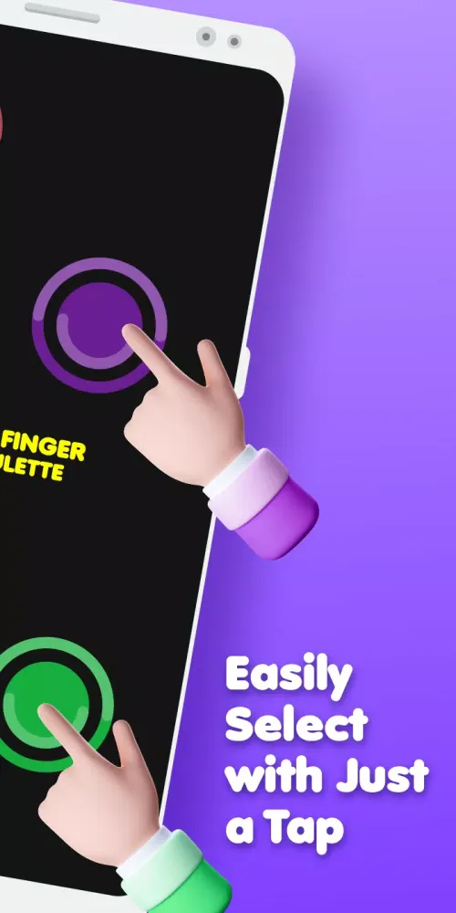 Zrzuty ekranu Choose Finger - Tap Roulette