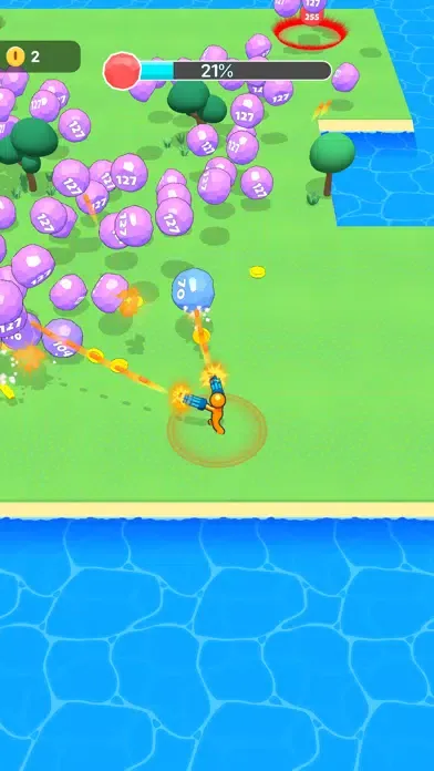 Capturas de tela do Bullet Blast!