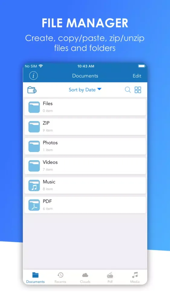 File Manager Pro: Document Hub سکرین شاٹس