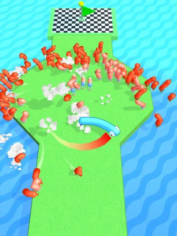 Capturas de tela do Wiggle Pusher iPad 