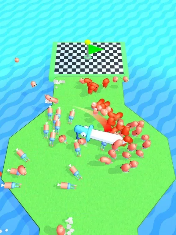 Capturas de tela do Wiggle Pusher iPad 