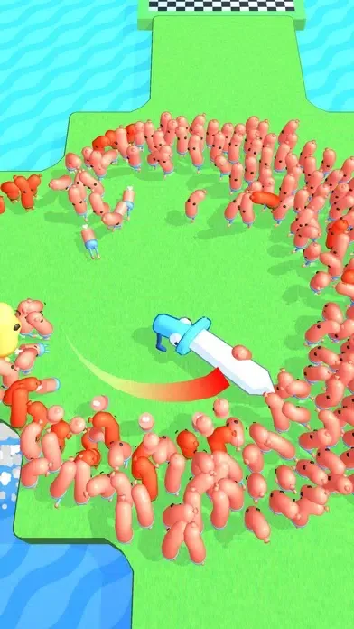 Capturas de tela do Wiggle Pusher