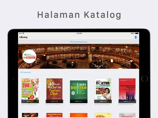 ภาพหน้าจอของ DiLa iPad