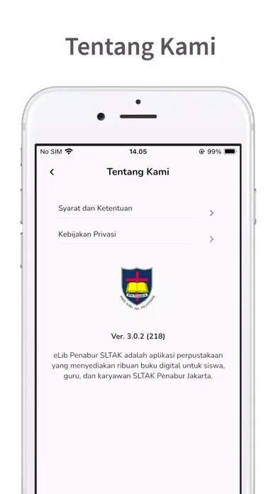 eLib Penabur SLTAK سکرین شاٹس