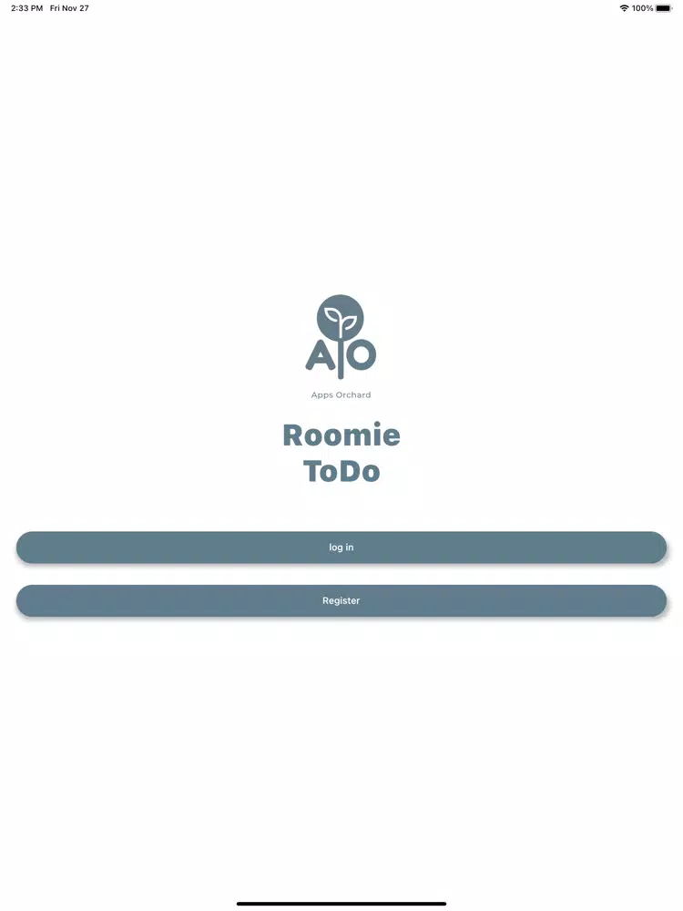 Roomie Todo iPad  Screenshots