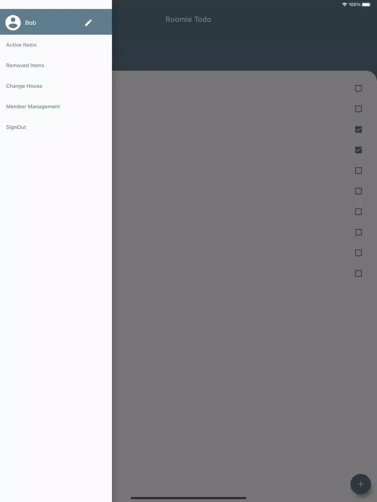 Roomie Todo iPad  Ekran Görüntüleri