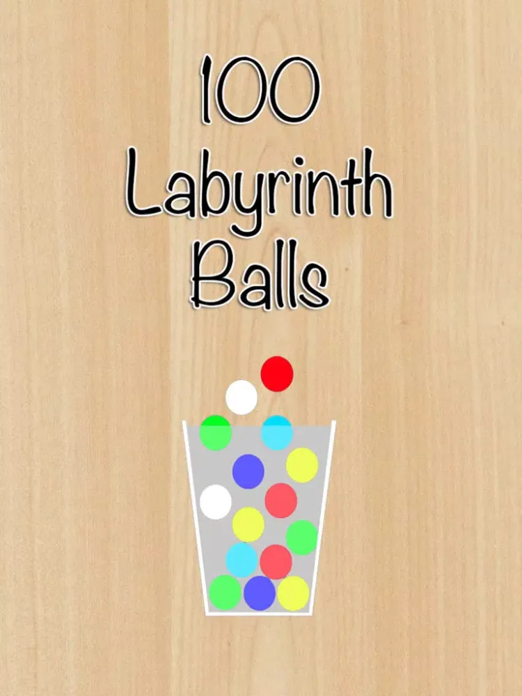 100 Labyrinth Balls - Toilet Time Minigame iPad 應用截圖