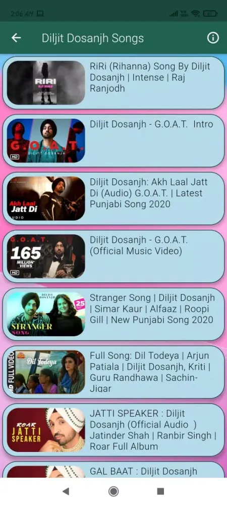 Diljit Dosanjh Songs Screenshots