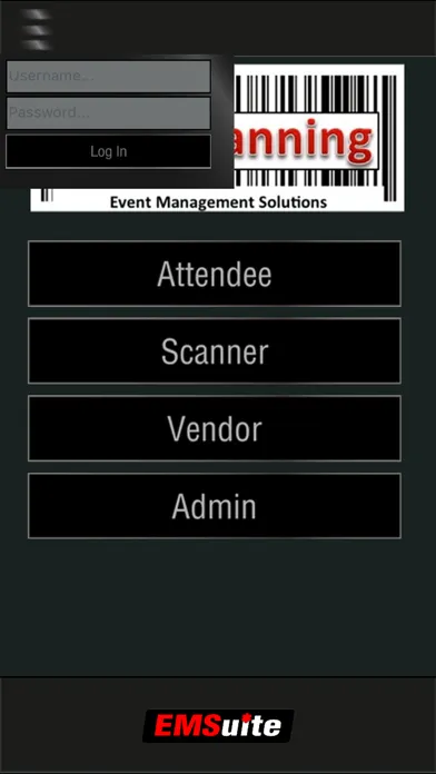 EMS Scanning Screenshots