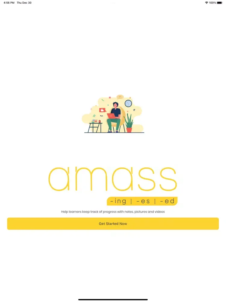 Captures d'écran de The Amass App iPad 