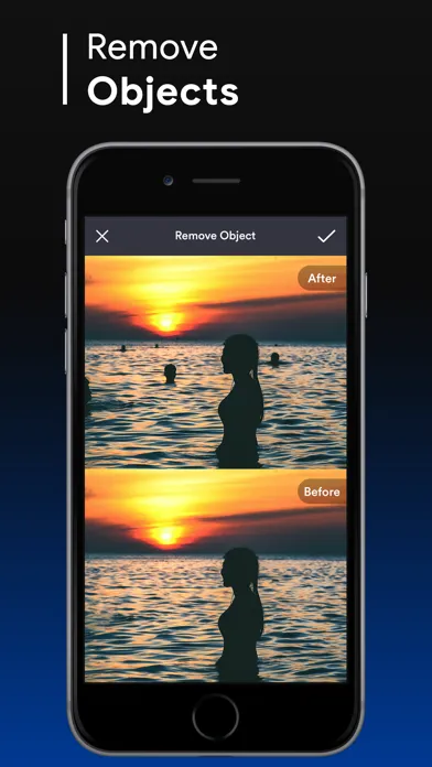 Tangkapan layar Auto Blur Backgrounds