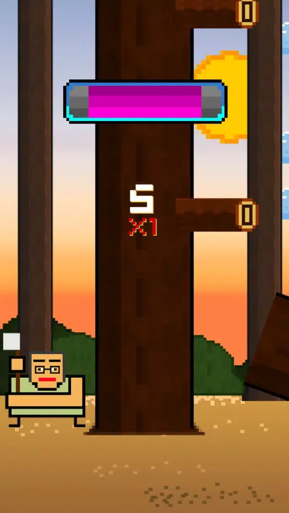 Captures d'écran de Axe Men - Tap and Chop Wood Minigame