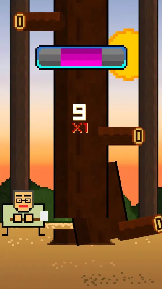 Captures d'écran de Axe Men - Tap and Chop Wood Minigame