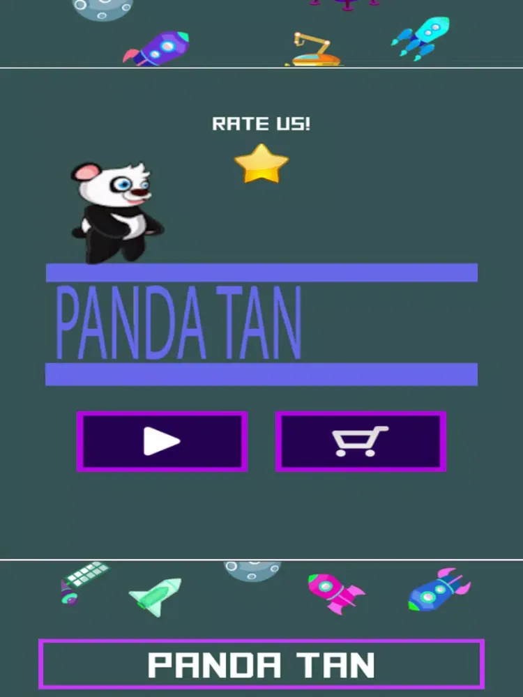 Tangkapan layar BB Panda iPad 
