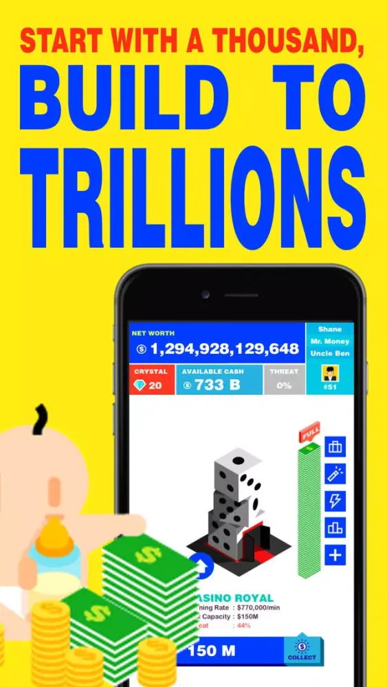 Trillionaire Mogul Capitalist - A Capitalism Tycoon Game Ekran Görüntüleri