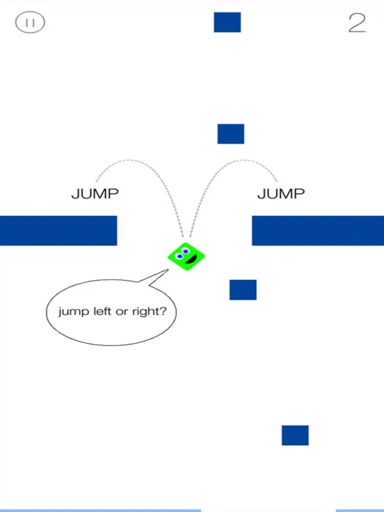 Tangkapan layar Block Head Saga - Avoid Square Brick and Barriers iPad 